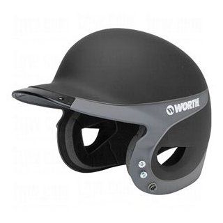 Rawlings Worth Liberty Advanced Away Softball Batting Helmet, Matte Black/Matte Graphite  Baseball Batting Helmets  Sports & Outdoors