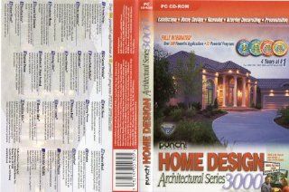 Punch Home Design Architectural Series 3000 Version 7.0.0 (PC CD) Software