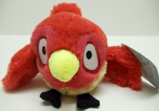 Angry Birds Rio 6" Plush Red Caged Bird Doll Toys & Games