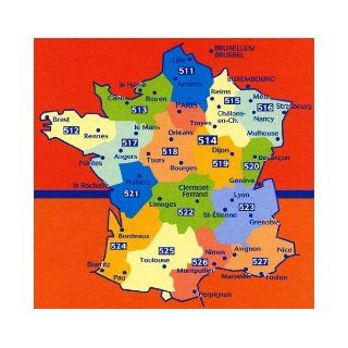 Michelin Map 526 Languedoc   Roussillon) (France) (haute Resistance) (Tear Resistant) (Multilingual Edition) Michelin 9780320079948 Books