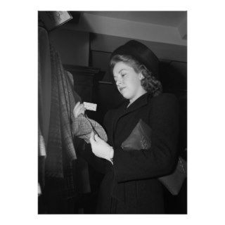 Women's Fashion, 1940s Posters