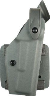 Safariland 6004 SLS Thigh Holster, STX Foliage, Right Hand   MOLLE Plate   Glock 6004 83 541 MS8  Gun Holsters  Sports & Outdoors
