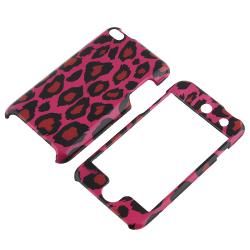 BasAcc Hot Pink Leopard Case for Apple iPod Touch 4th Generation BasAcc Cases