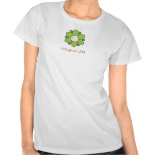 Green Volleyball Girl Tshirts
