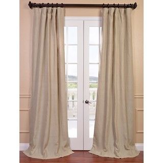 Natural French Linen Lined Curtain Panel EFF Curtains