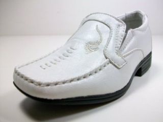 Toddler Boys White Dress Shoes Styled In Italy Conal By D Aldo Loafers Shoes Shoes