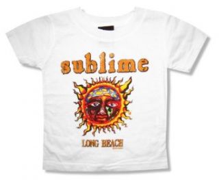 Zion Baby / Toddler Sublime "Sun" White T Shirt Clothing