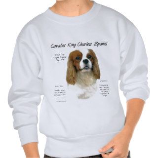 Cavalier King Charles Spaniel (Blenheim) History Sweatshirts