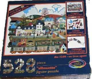Silhouette 528 Piece Puzzle   The 1209   On Time Again by Jane Wooster Scott Toys & Games
