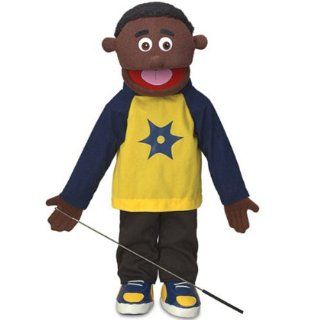 Jordan African American Kids Full Body Puppets Toys, 25 x 12 x 10 (in.) Toys & Games