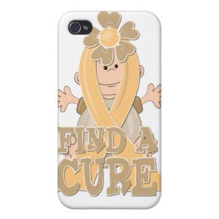 Childhood Cancer Covers For iPhone 4