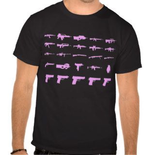 Pink Guns T shirt