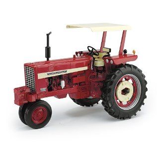 Farmall 544 Gas Narrow Front With ROPS Canopy Diecast Tractor   Hobby Pre Built Model Ground Vehicles