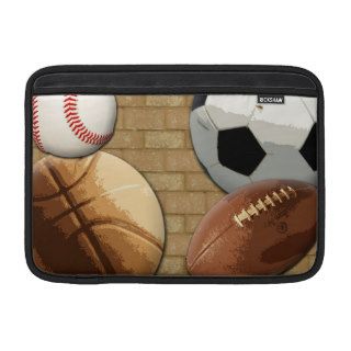 Sports Al Star, Basketball/Soccer/Football Sleeve For MacBook Air