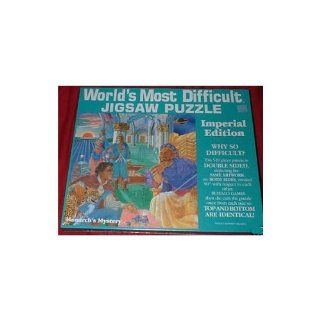 World's Most Difficult Jigsaw Puzzle   Monarch's Mystery   529 Piece Puzzle Toys & Games
