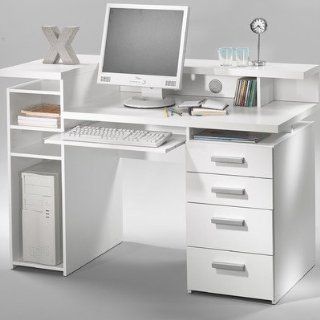 Tvilum 8012549 Whitman Desk, White   Home Office Desks