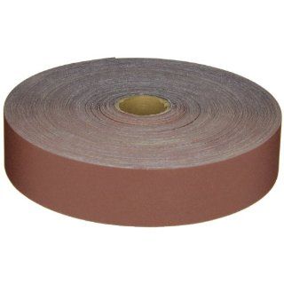 3M Utility Cloth Roll 314D, Aluminum Oxide, 1 1/2" Width x 50 yds Length, P180 Grit, Maroon (Pack of 1) Abrasive Rolls