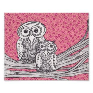 Chinese Paper Owls 9 Print