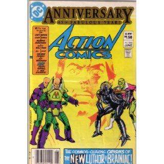 Action Comics, Vol 46 #544 (Comic Book) Anniversary, 45th Year VARIOUS Books