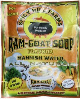 Spicy Hill Farm Ram Goat (Mannish Water) Soup Mix  Gourmet Food  Grocery & Gourmet Food
