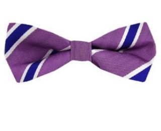 FBT SK 10306   Purple   Royal   Mens Slim Self Tie Bow Tie at  Mens Clothing store Neckties