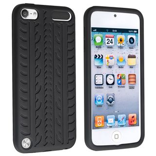 BasAcc Black Silicone Skin Case for Apple iPod touch 5th Generation BasAcc Cases