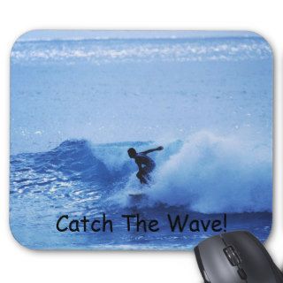 Catch The Wave Mouse Pads