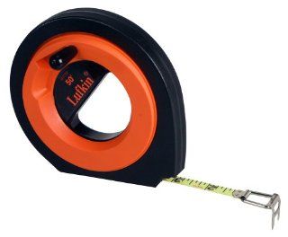 Lufkin HYT50 3/8 Inch x 50 Hi Viz1/2 Orange Speedwinder1/2 Steel Tape   Tape Measures  