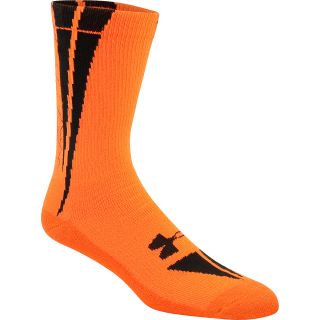 UNDER ARMOUR Mens Ignite Sublimate Crew Socks   Size 10 13, Blaze Orange