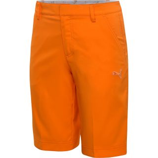 PUMA Boys Golf Tech Shorts   Size Large, Orange