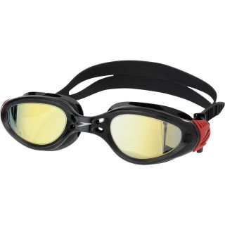 SPEEDO Offshore Mirrored Goggles, Green Spark/black