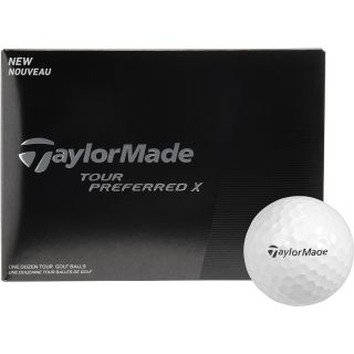 TAYLORMADE Tour Preferred X Golf Balls   12 Pack