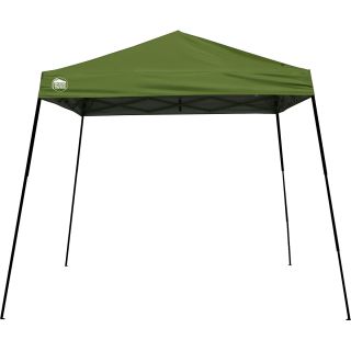 Quik Shade Tech II ST64 Instant Canopy 10x10 Slant Leg, Green (157386)