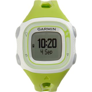 GARMIN Womens Forerunner 10 GPS Watch, Green/white