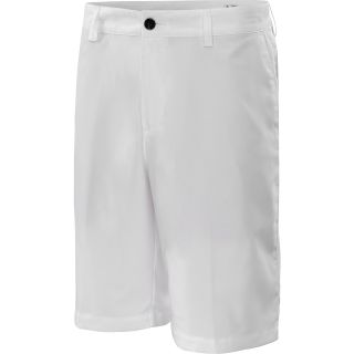 adidas Mens Climalite 3 Stripes Tech Golf Shorts   Size 40, White/black