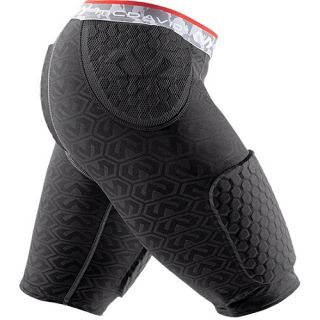 McDavid Youth Hex Thudd Short   Size Large, Charcoal (737Y CH L)
