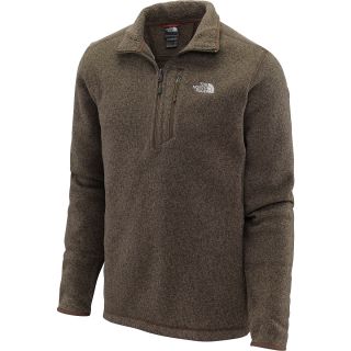 THE NORTH FACE Mens Gordon Lyons 1/4 Zip Jacket   Size Small, Weimaraner Brown