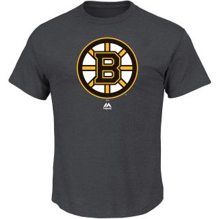 MAJESTIC ATHLETIC Youth Boston Bruins Third Jersey Logo Short Sleeve T Shirt  