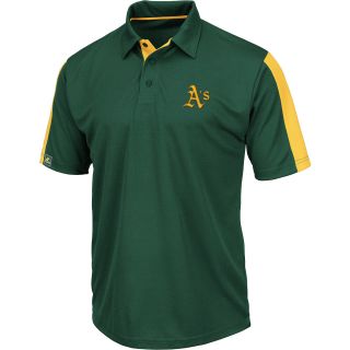 MAJESTIC ATHLETIC Mens Oakland Athletics Career Maker Performance Polo   Size