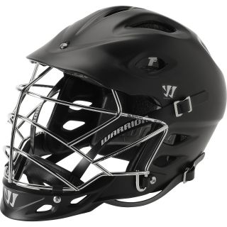 WARRIOR Mens TII Lacrosse Helmet, Matte Black