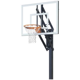 Goalsetter 32 Inch Glass Elite In Ground Basketball System (TS44148G8)