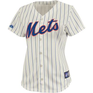 Majestic Athletic New York Mets David Wright Womens Replica Home Jersey   Size
