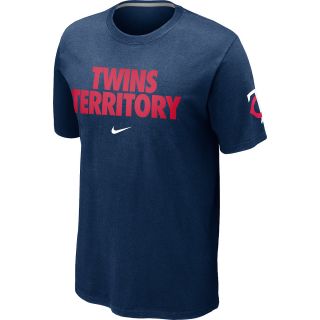 NIKE Mens Minnesota Twins Twins Territory Local Short Sleeve T Shirt 12  
