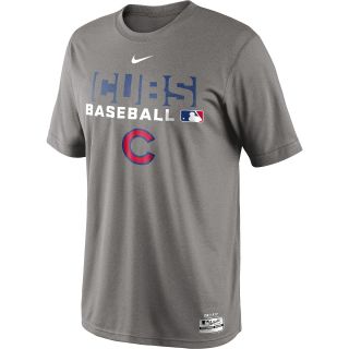 NIKE Mens Chicago Cubs AC Dri FIT Legend Team Issue Short Sleeve T Shirt  