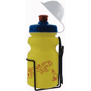 Ventura Childrens Colored Bottles with /Cages, Yellow (340210 Y)