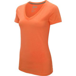 NIKE Womens Legend V Neck T Shirt   Size Medium, Atomic Orange