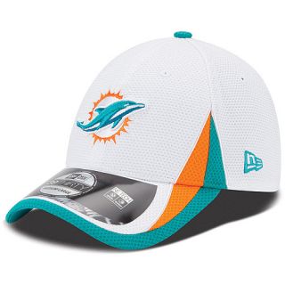 NEW ERA Youth Miami Dolphins Training Camp 39THIRTY Stretch Fit Cap, White