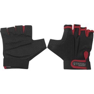 Ventura Gel Cycling Gloves   Size Medium, Red (719970 R)