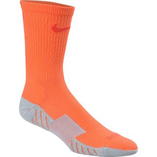 NIKE Mens Stadium Soccer Crew Socks   Size Medium, Orange/grey