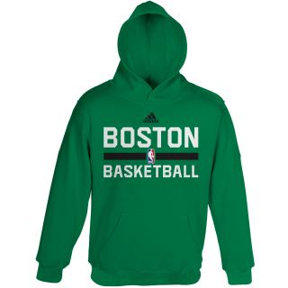 adidas Youth Boston Celtics Practice Logo Fleece Hoody   Size Medium